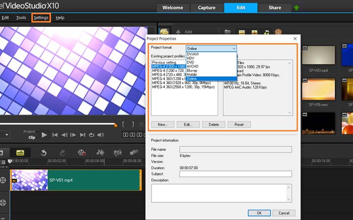 video editing for mac aspect ratio